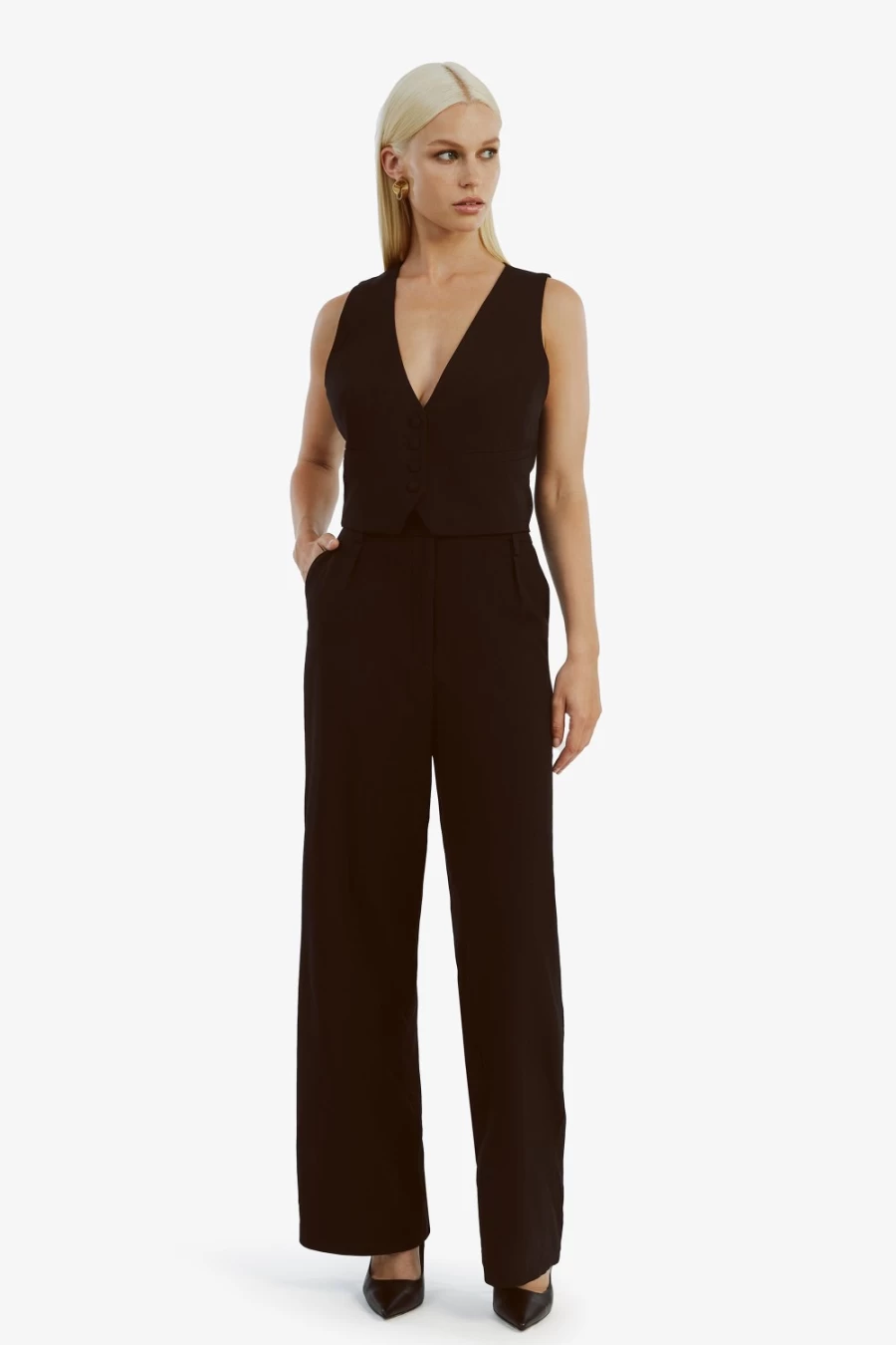 Bardot Women's Black Callista Vest - Sleek & Stylish Sleeveless Top