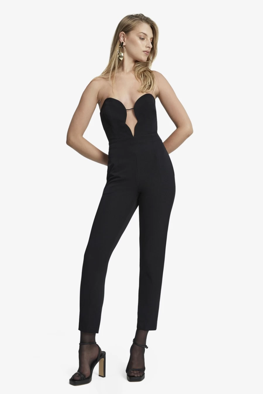 Bardot Women's Eleni Black Jumpsuit - Stylish One-Piece Outfit